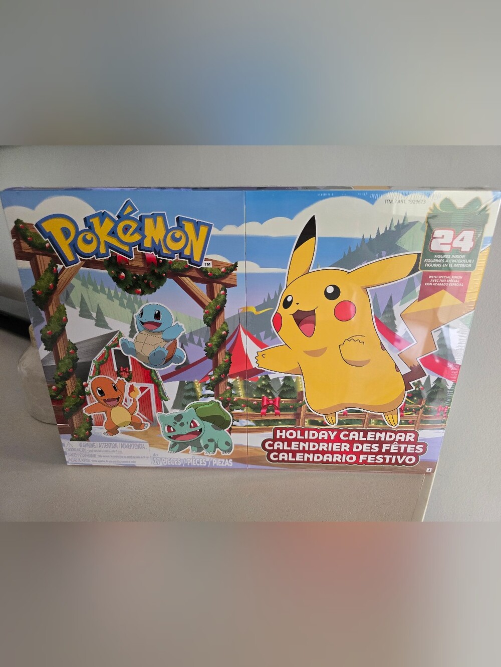 Pokémon Holiday Calendar by Jazwares